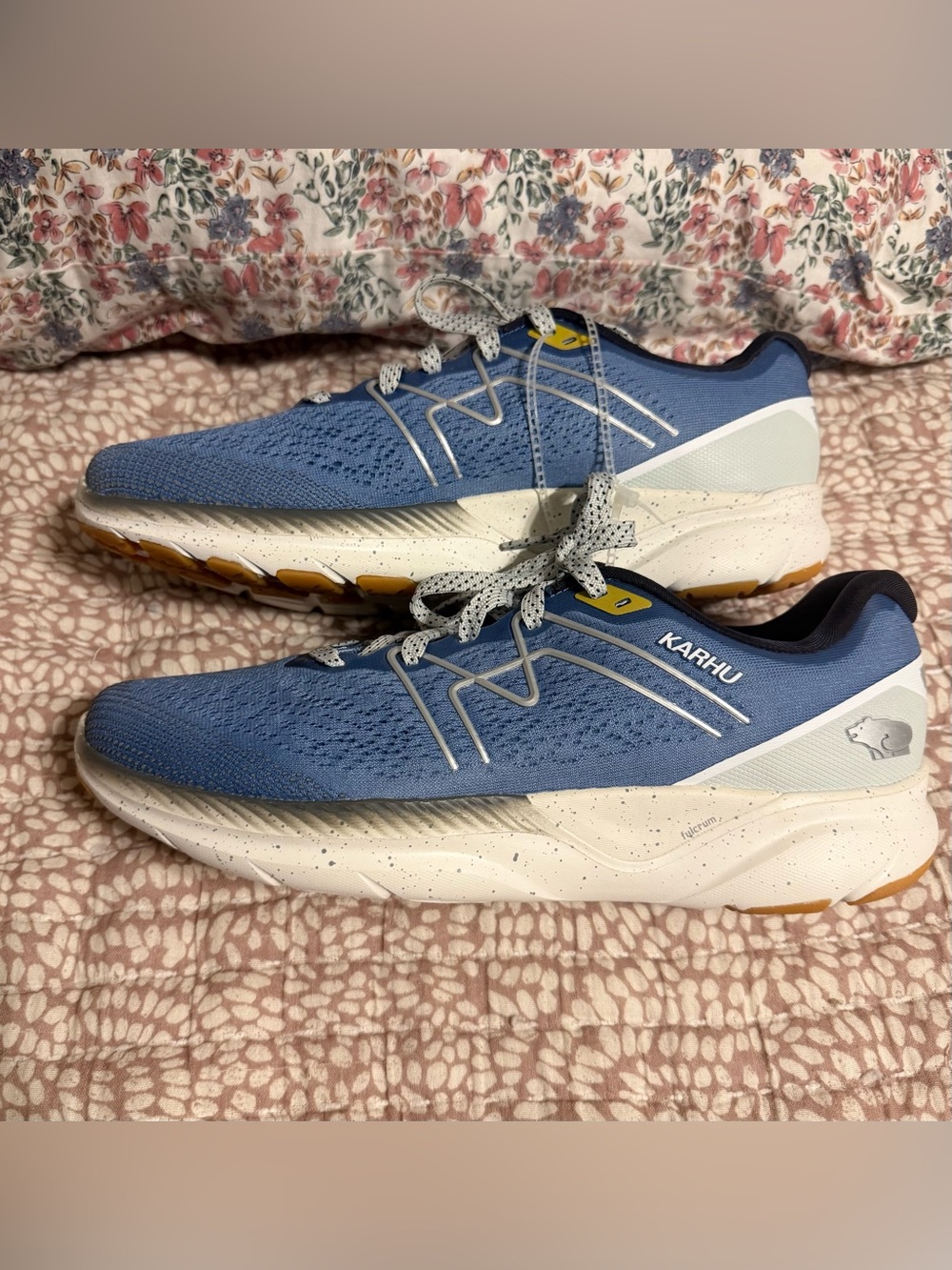 Karhu Men's Fusion 3.5 Running Shoes Blue size 11 1/2, new